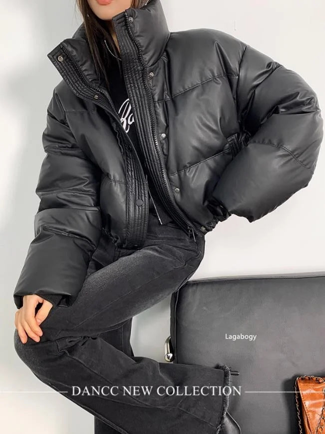 WinterShield - Thick PU Duck Down Jacket