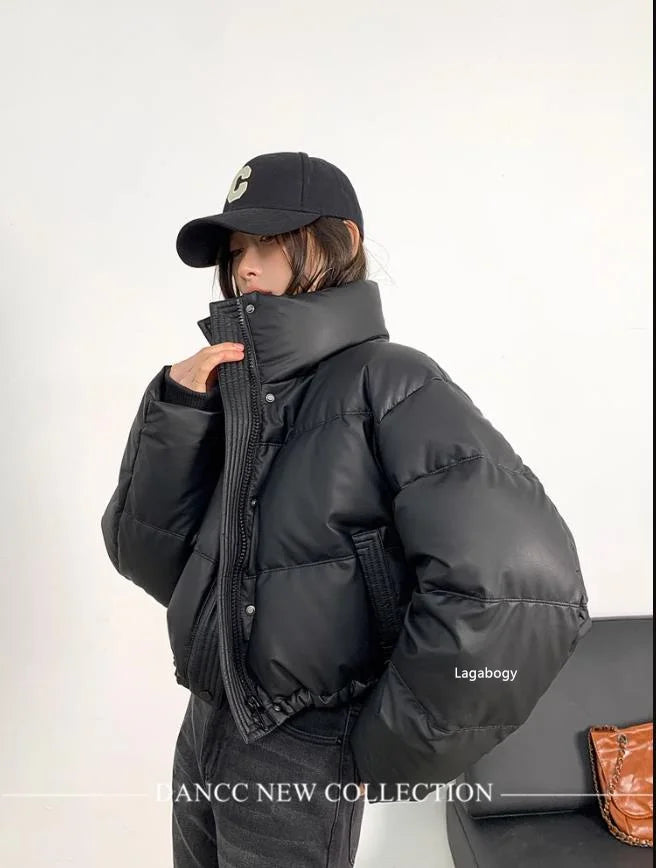 WinterShield - Thick PU Duck Down Jacket