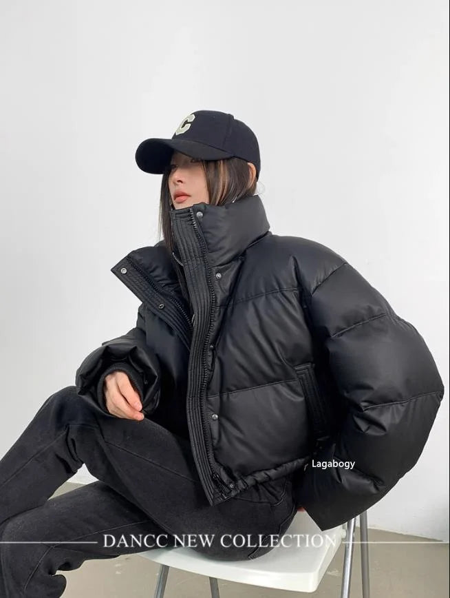 WinterShield - Thick PU Duck Down Jacket