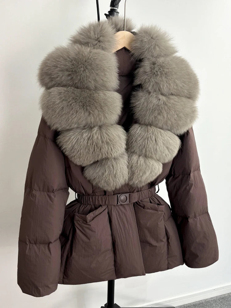 Warm Embrace - Elegant Loose Fit Winter Jacket