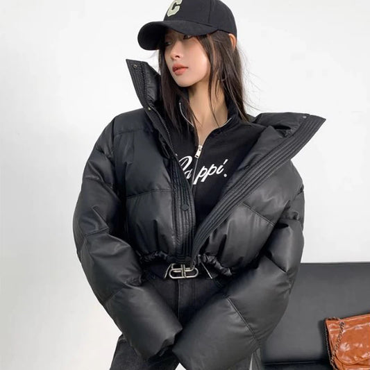 WinterShield - Thick PU Duck Down Jacket