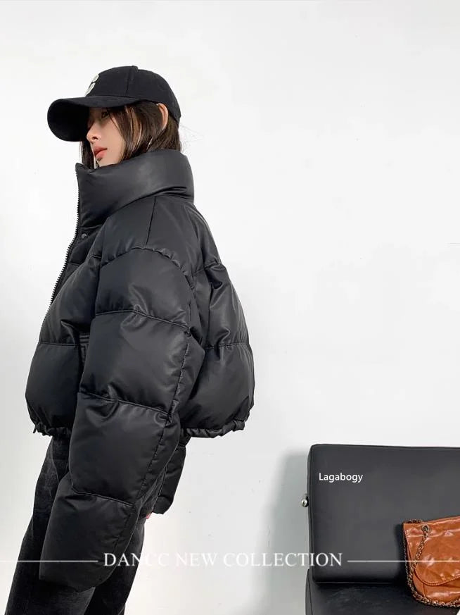 WinterShield - Thick PU Duck Down Jacket