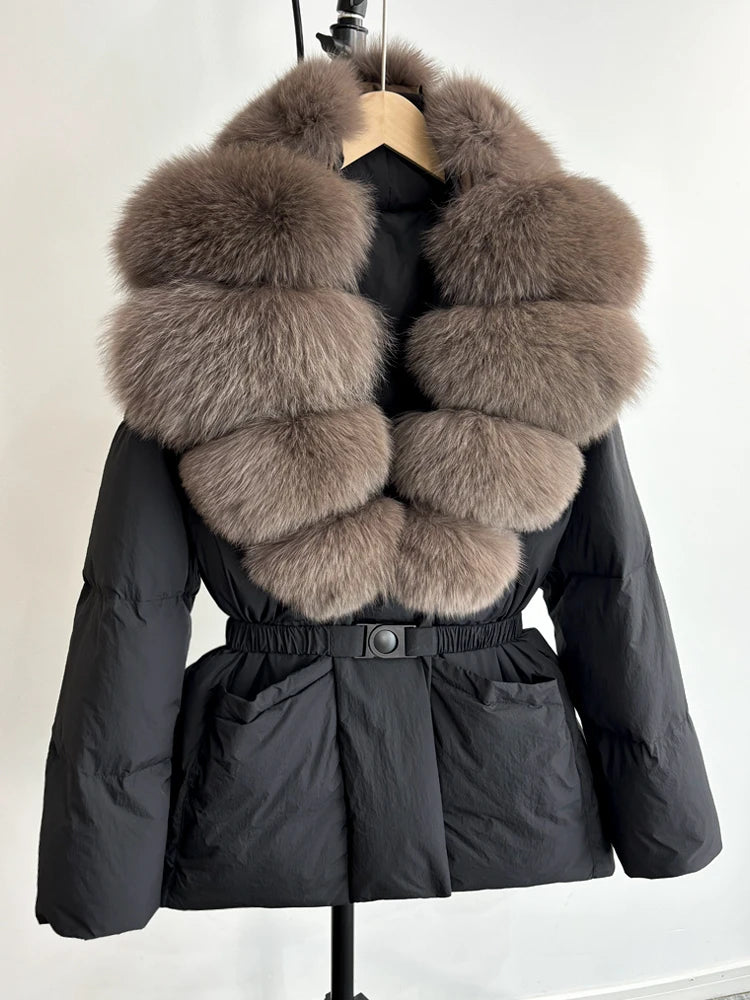 Warm Embrace - Elegant Loose Fit Winter Jacket