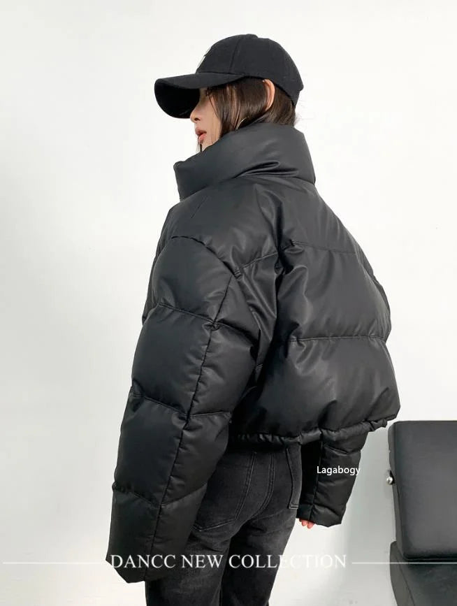 WinterShield - Thick PU Duck Down Jacket