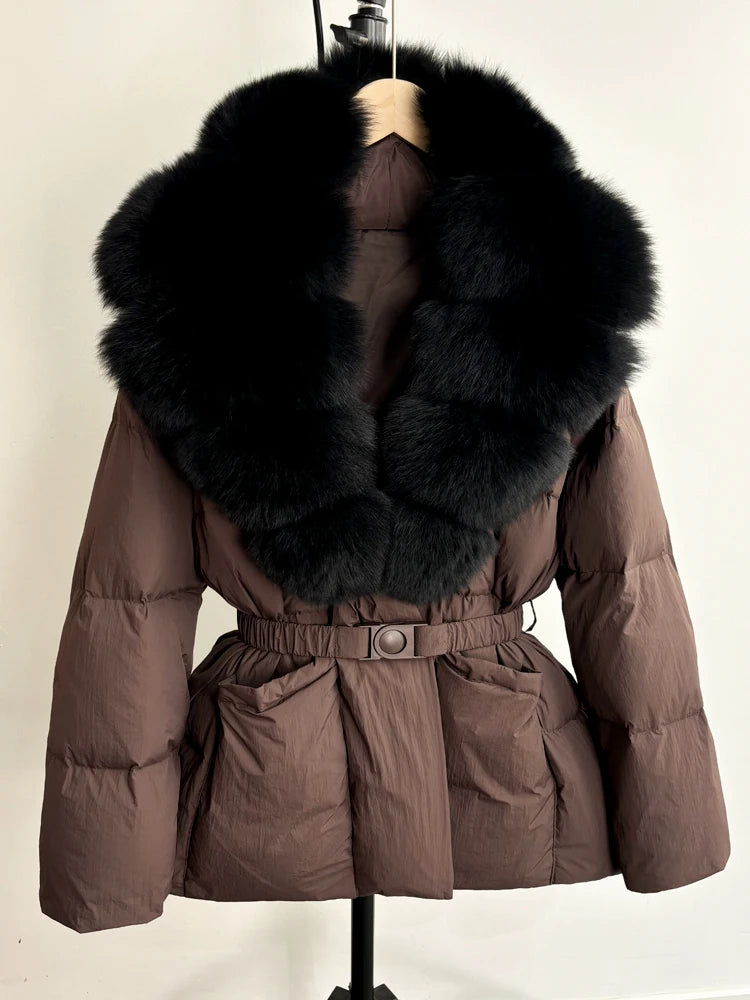 Warm Embrace - Elegant Loose Fit Winter Jacket